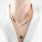 Crescent Diamond Charm