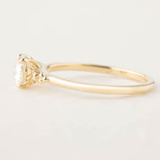 Estel Ring, Round Rose Cut Diamond