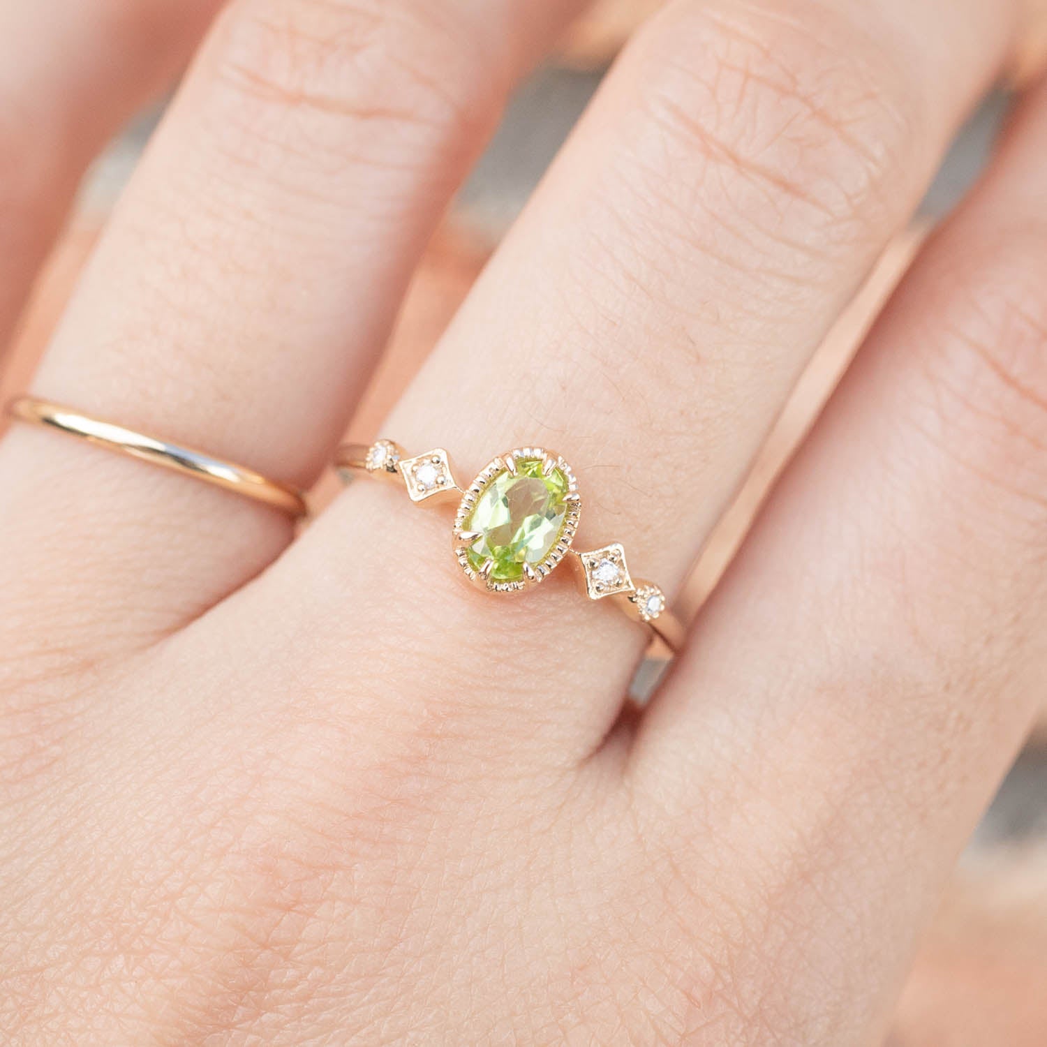 Birthstone Stella Ring