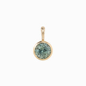 Patia Round Montana Sapphire Charm