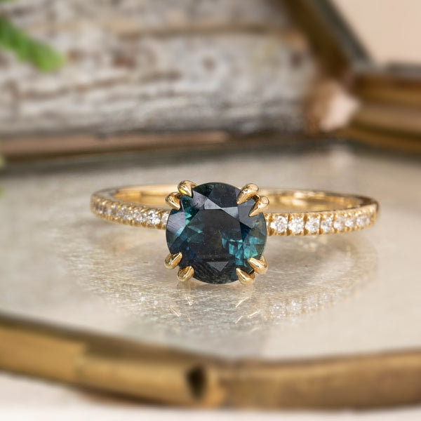 Sabrina Ring, 1.89ct Montana Sapphire