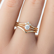 Triple Star Accent Ring