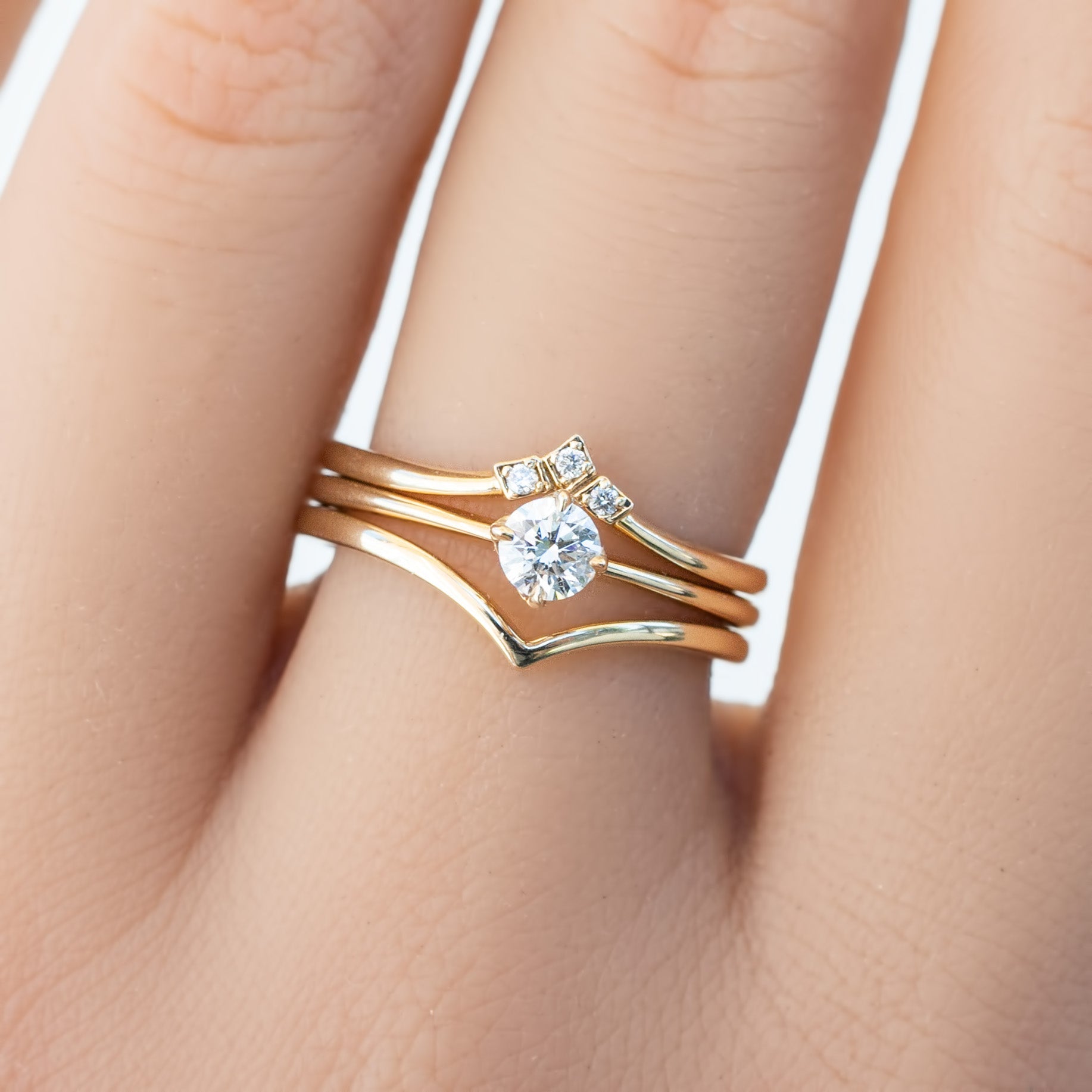 【一点物】アリスリング枠　ブリリアントカットダイヤモンド　0.25ct