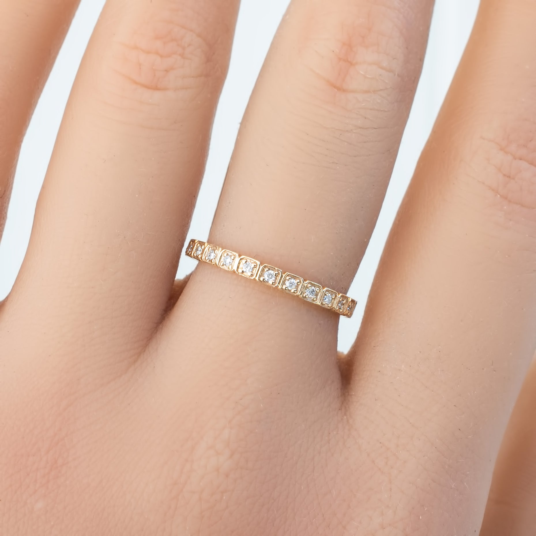 Hazel Eternity Ring