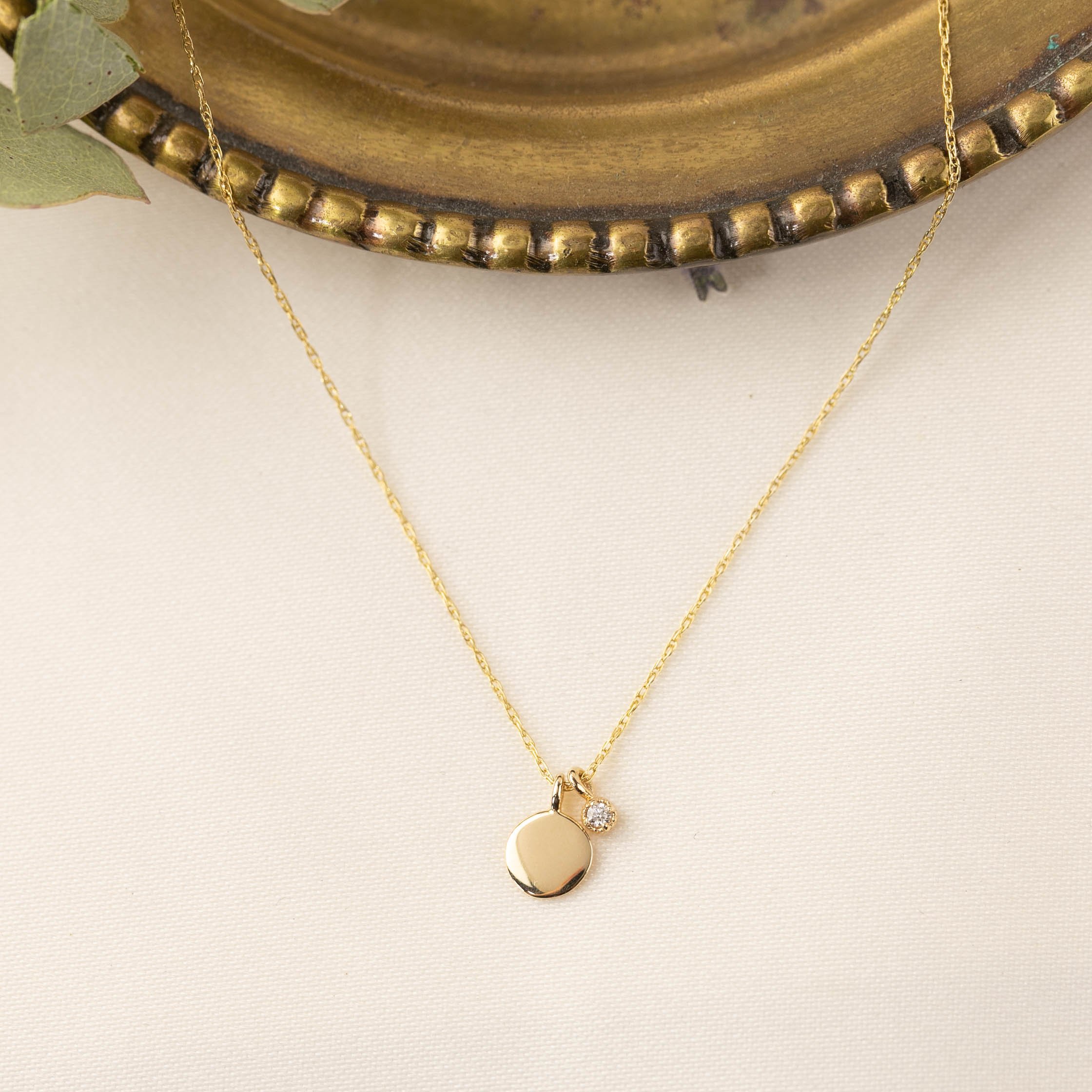 Initial Disc 6mm Charm