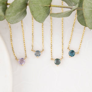 Whisper Madagascar Sapphire Necklace 4.0mm