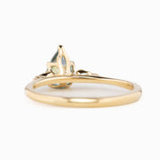 Estel Ring 0.76ct Blue Montana Sapphire, 14k Yellow Gold (One of a kind)