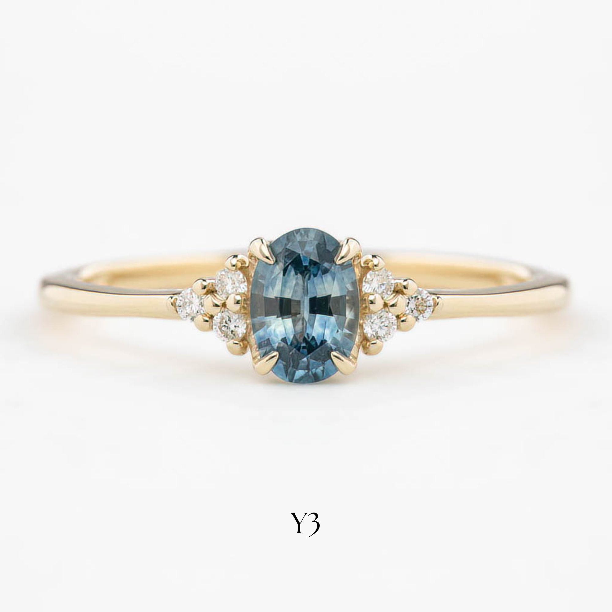 Teresa Ring, 0.60ct Montana Sapphire