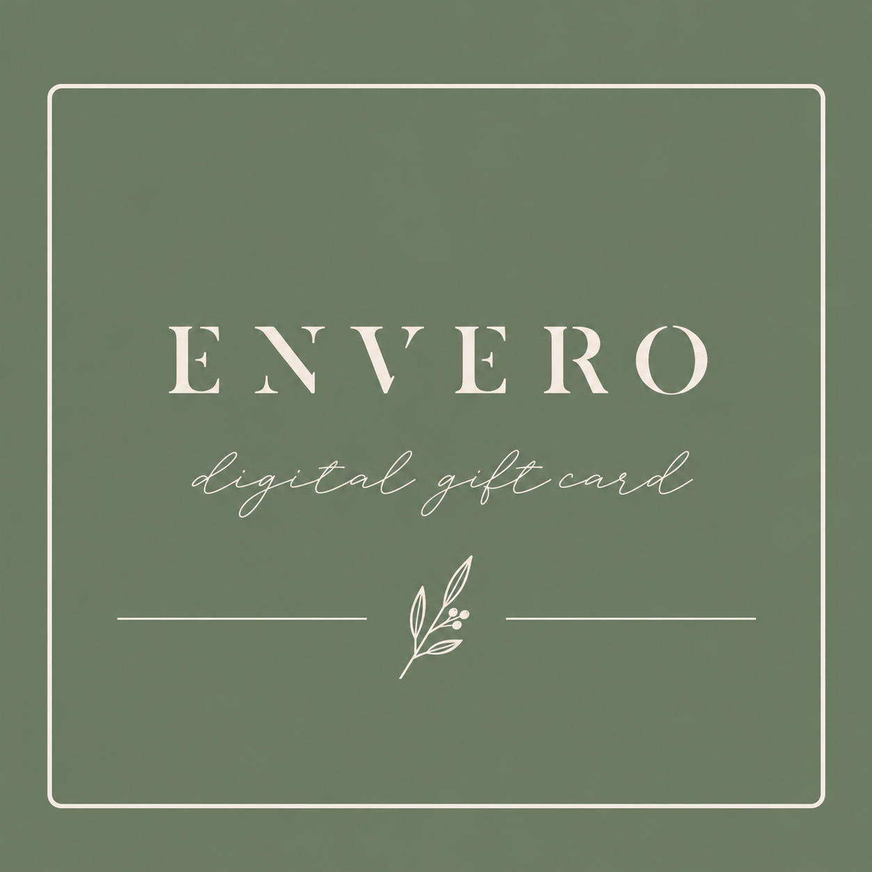 Envero Jewelry Virtual Gift Card