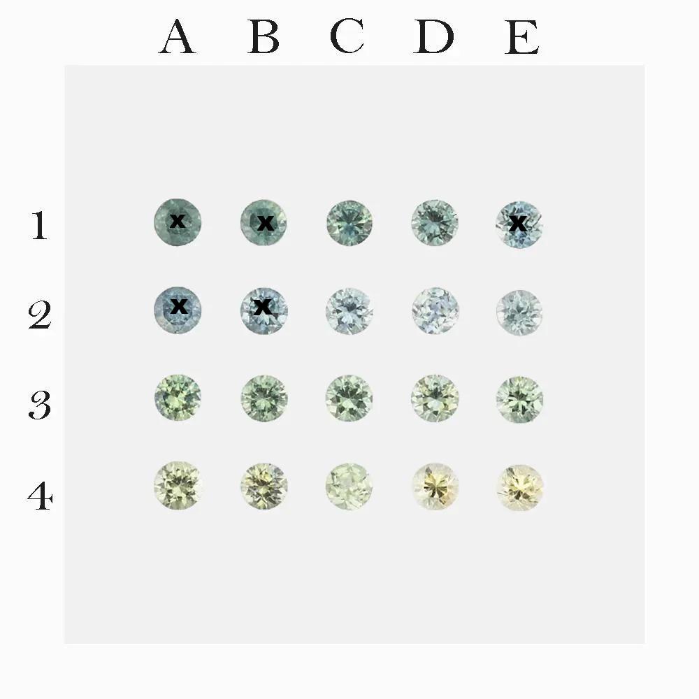 3mm 0.15ct サファイア モンタナ産 – Envero