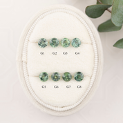 Estel Fleur Ring, 0.50-0.60ct Unheated Sapphire