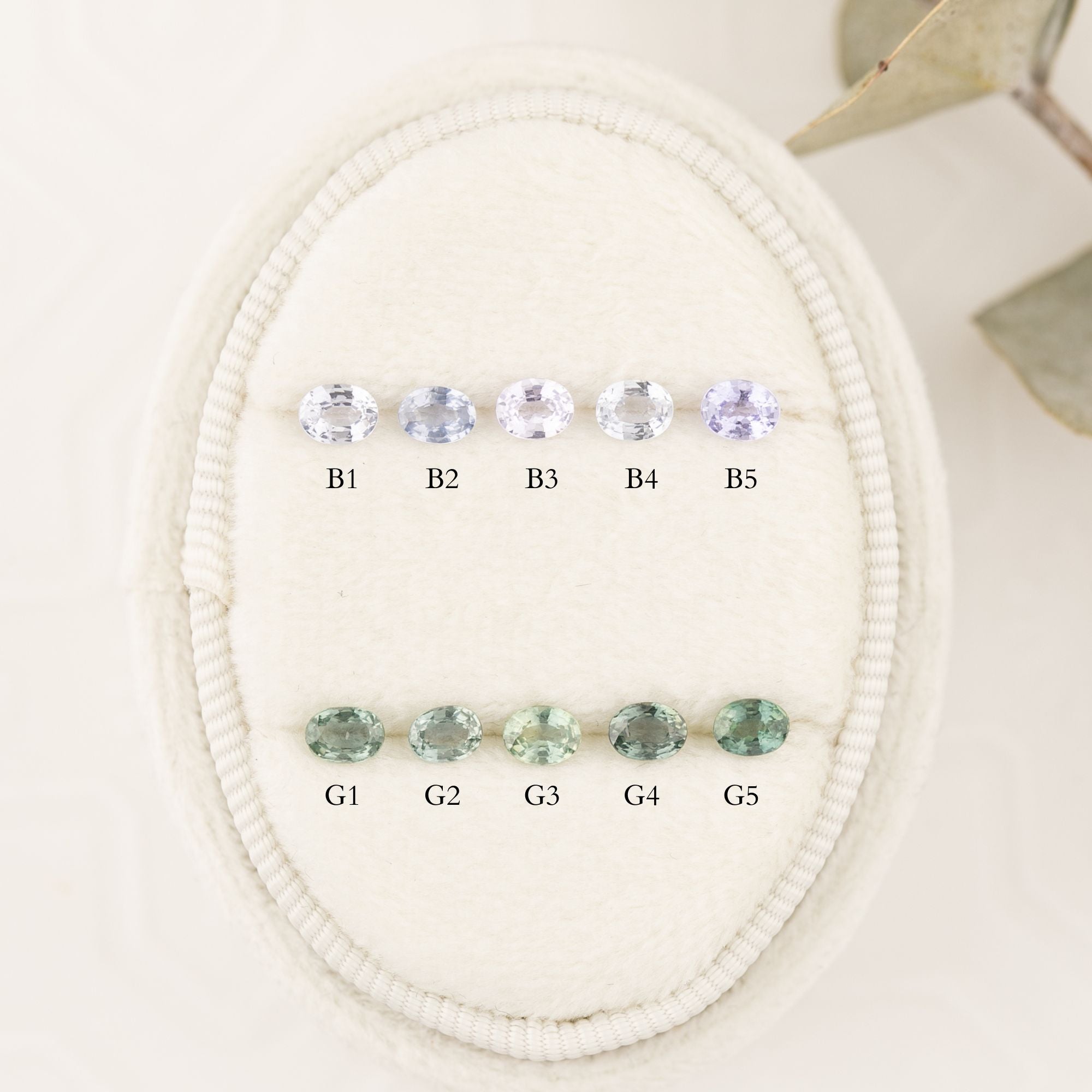 Estel Ring, 0.20ct Unheated Sapphire