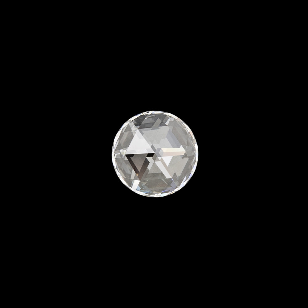 0.75ct Round White Rose Cut Diamond D144 GIA
