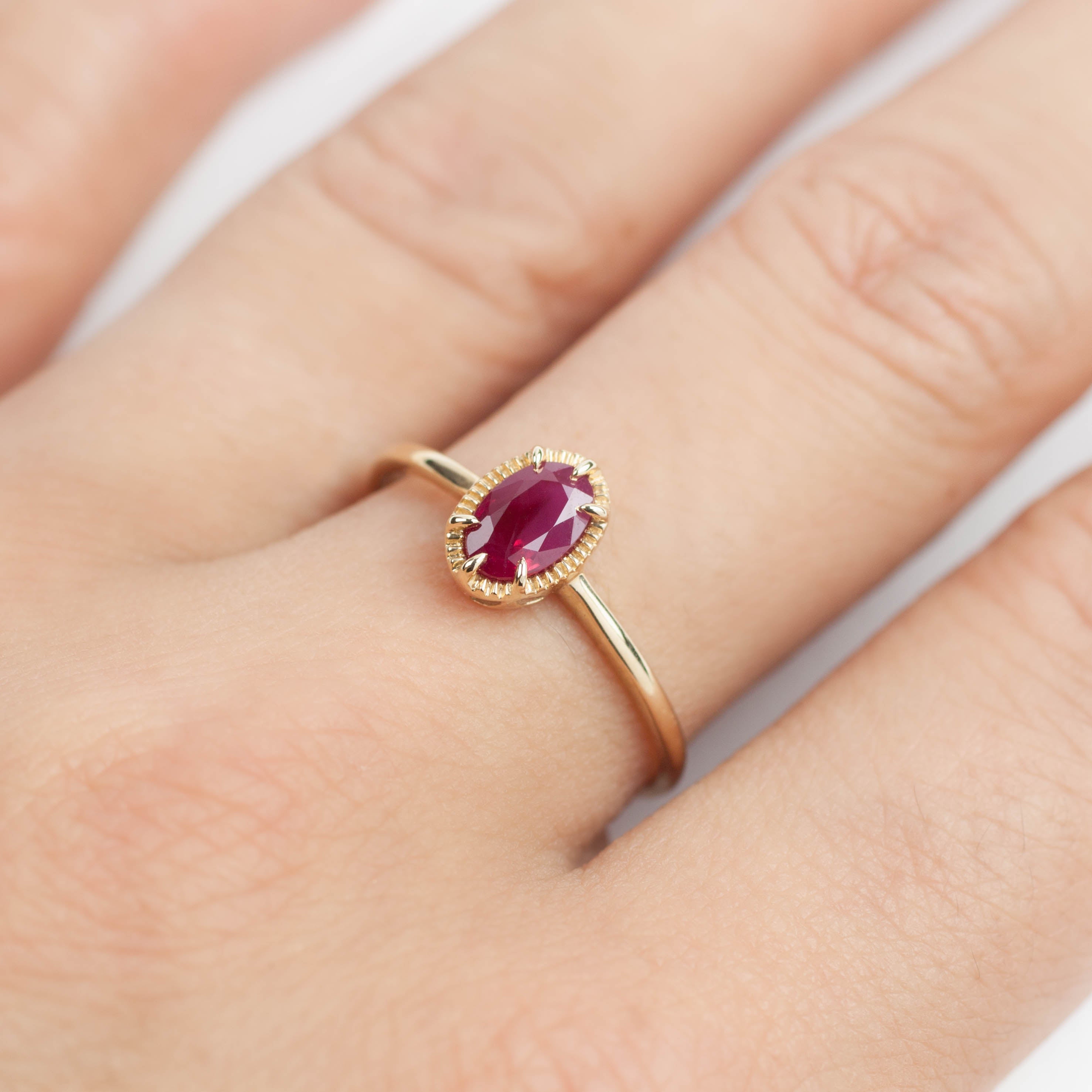 Birthstone Ava Ring