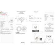 Claire Ring, IGI Certified 1.33ct Lab Diamond, 14k Yellow Gold (One of a kind)