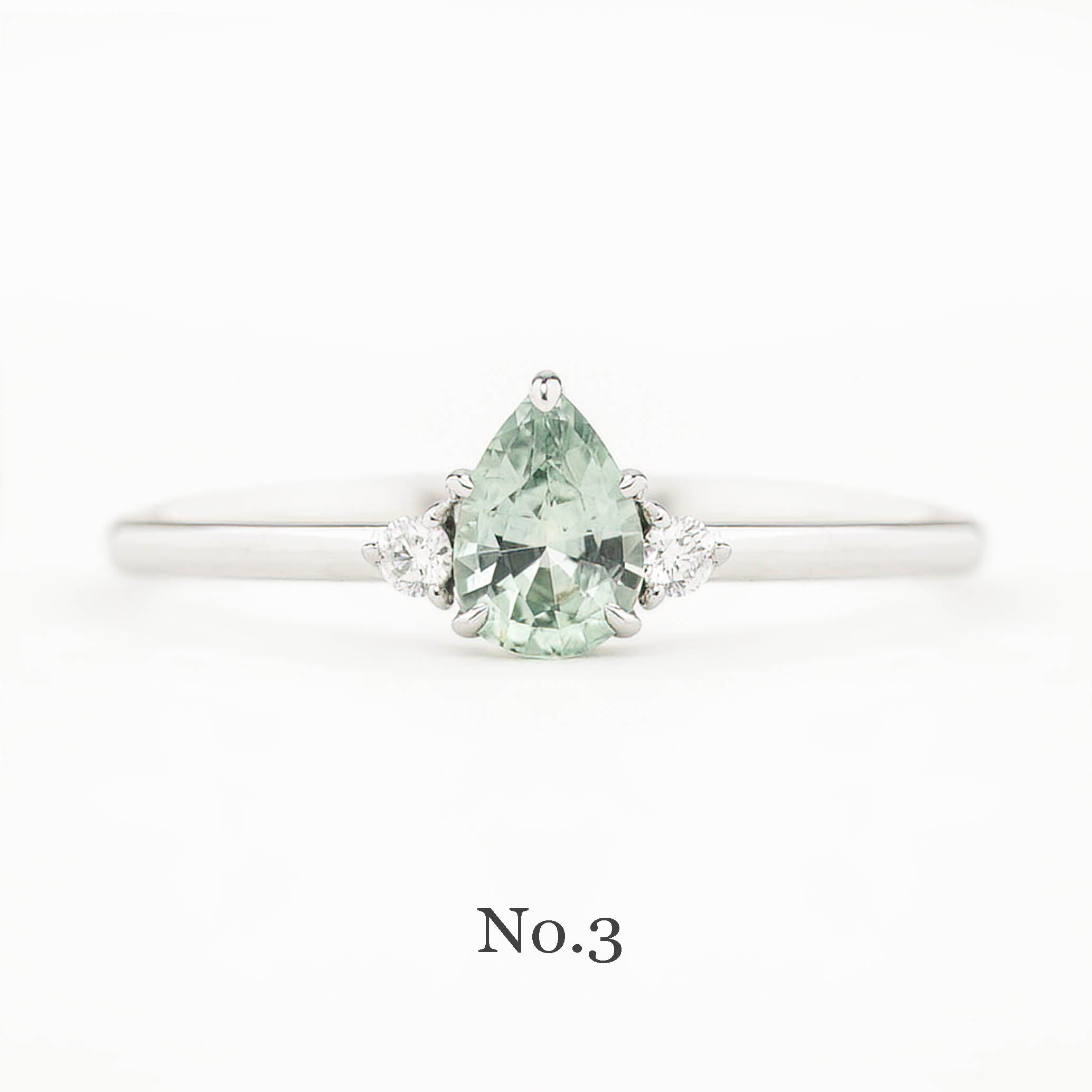 【即日配送】エミリーリング ・0.55ct・加熱モンタナ産ブルーサファイア・K14YG