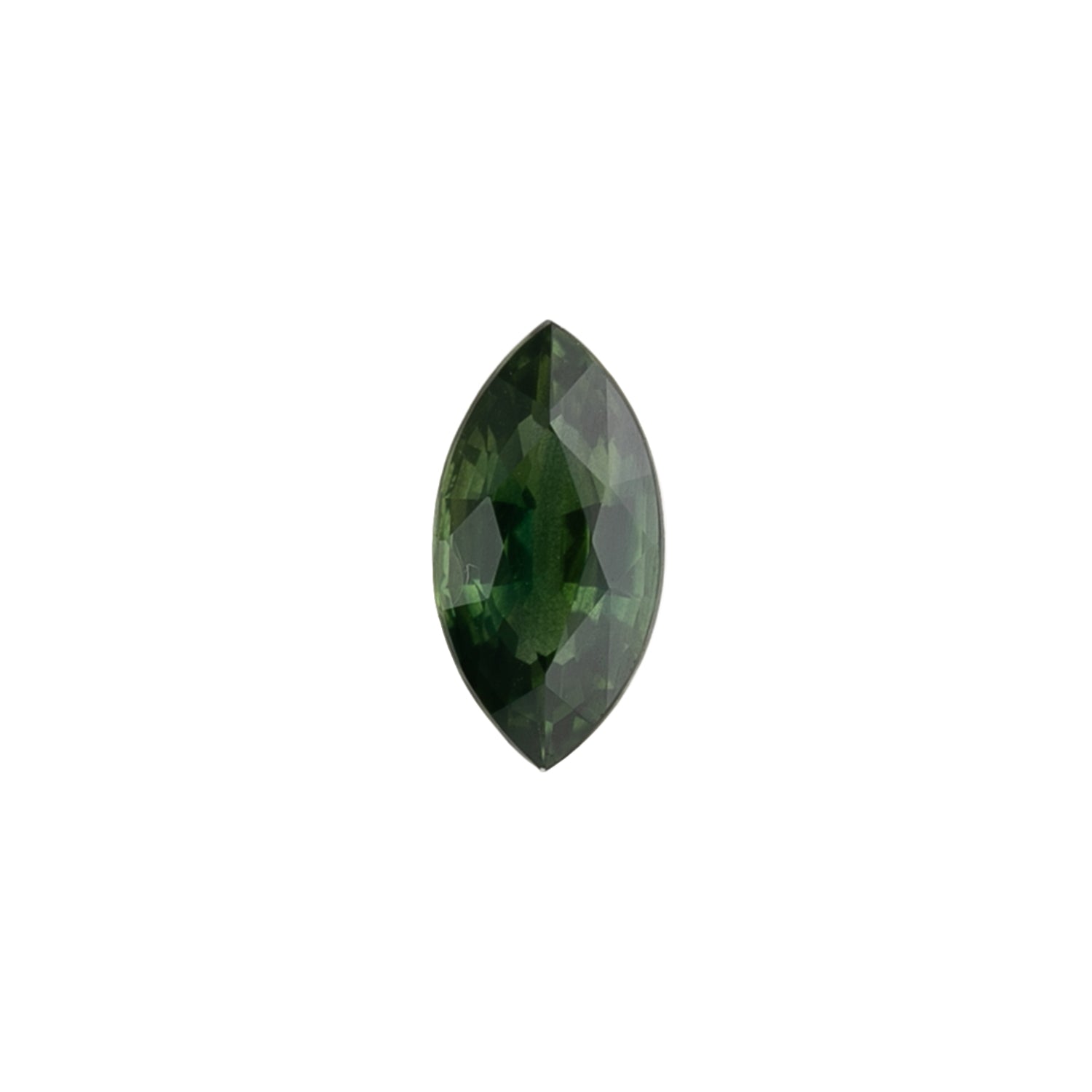 1.46ct Marquise Cut Green Madagascar Sapphire SF413