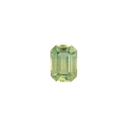 1.13ct Emerald Cut Green Madagascar Sapphire SF466