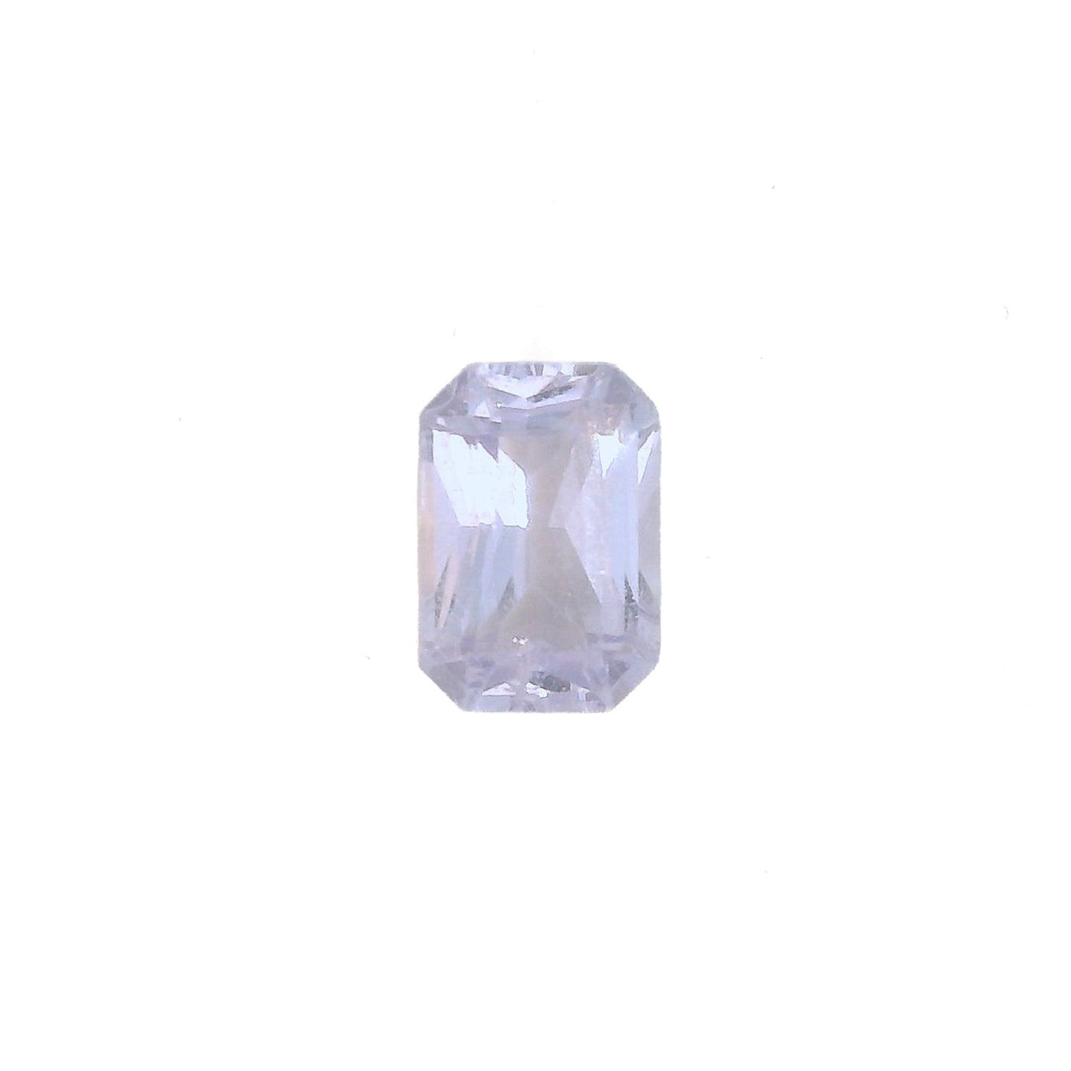 1.45ct Emerald Cut Light Purple Madagascar Sapphire SF516