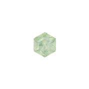 1.19ct Hexagon Cut Light Green Montana Sapphire Sapphire SF556