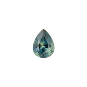 1.43ct Pear Cut Blue Green Sapphire SF582