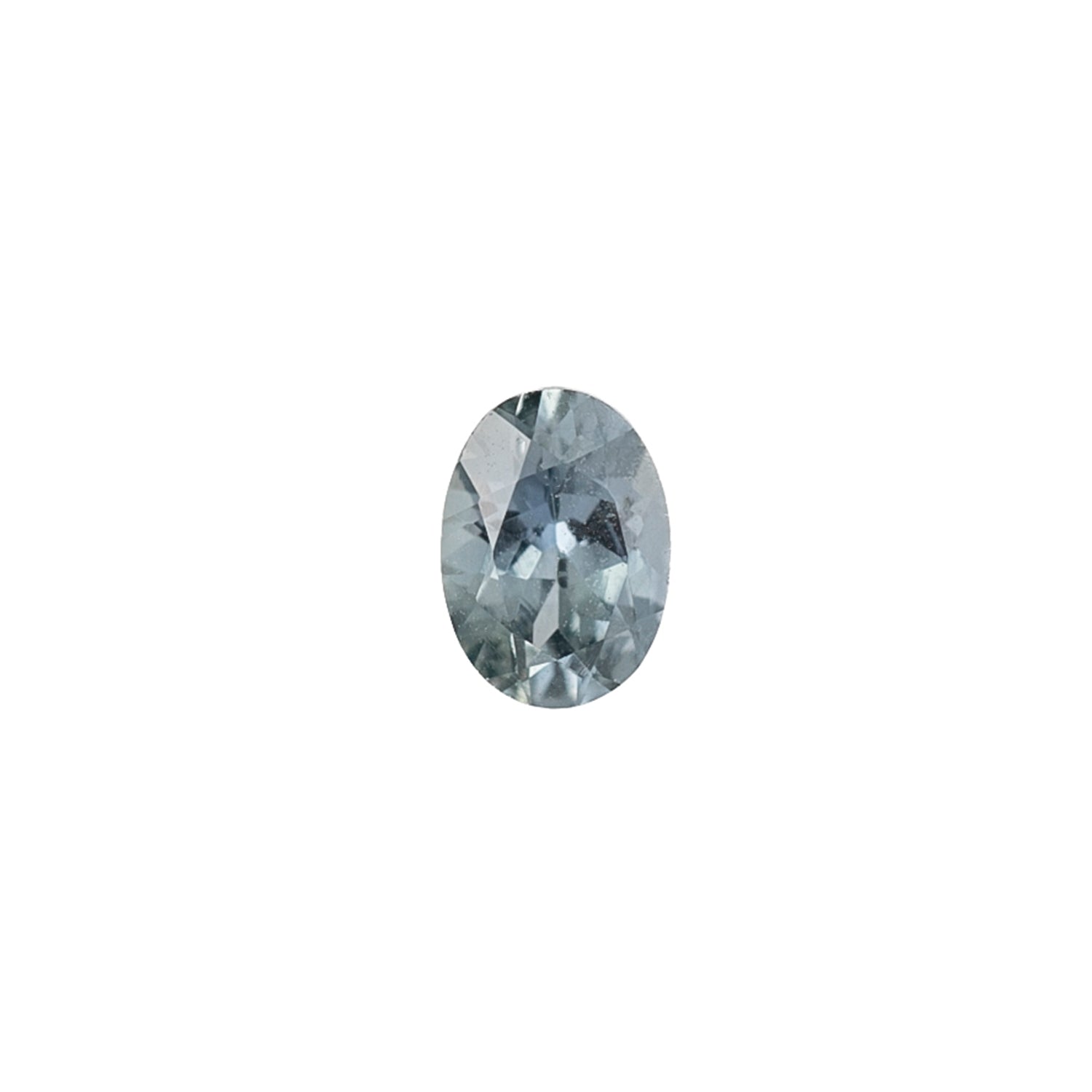 1.04ct Oval Cut Gray Blue Umba Sapphire SO361