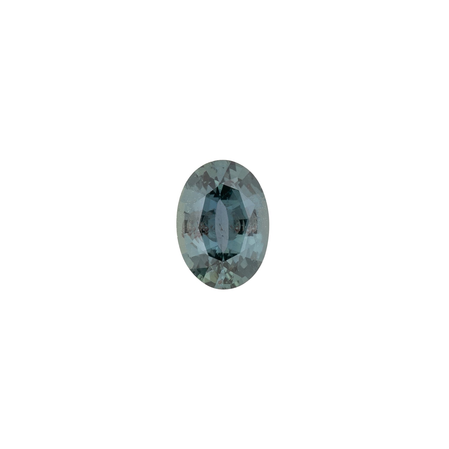 0.87ct Oval Cut Blue Green Madagascar Sapphire SO490