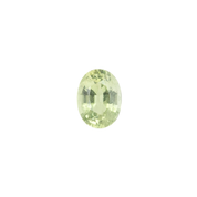 1.20ct Oval Cut Light Green Madagascar Sapphire SO524