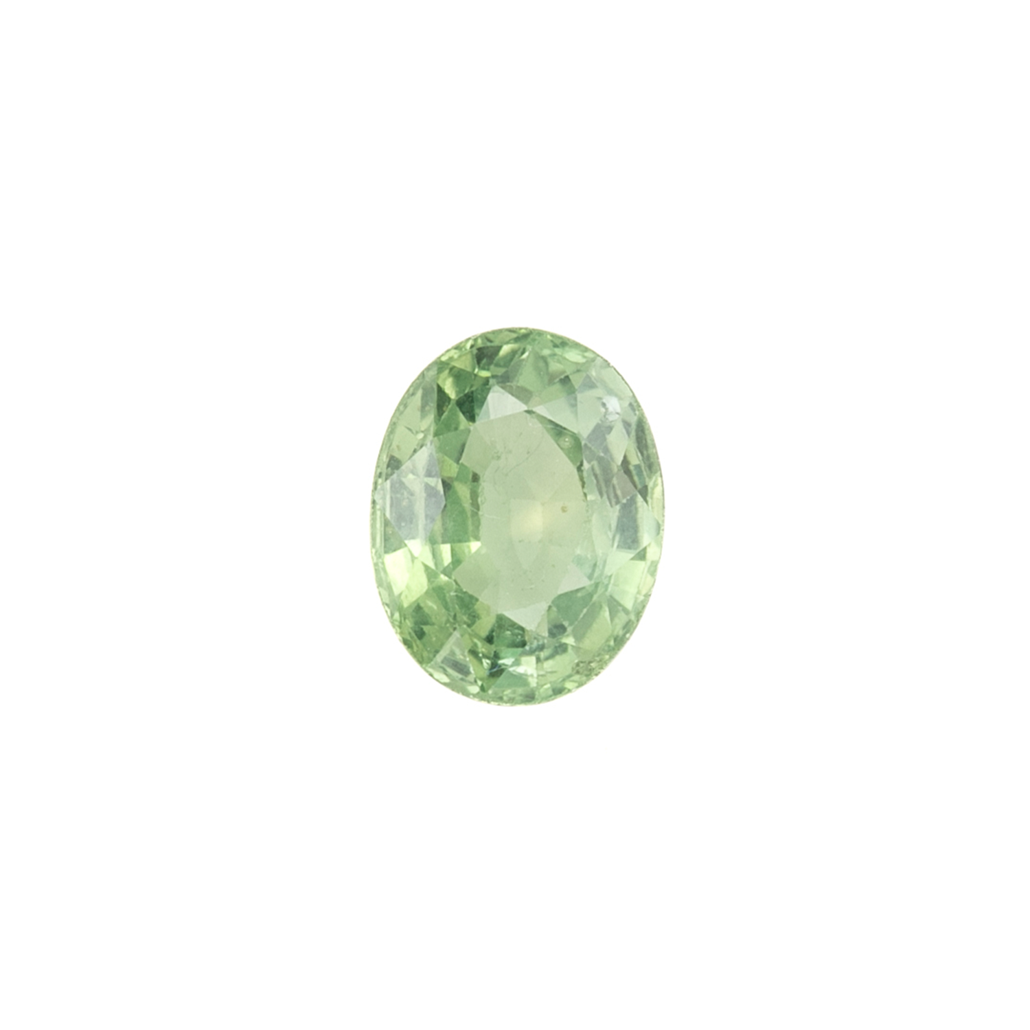 2.41ct Oval Cut Green Madagascar Sapphire SO528