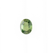 1.12ct Oval Cut Green Madagascar Sapphire SO534