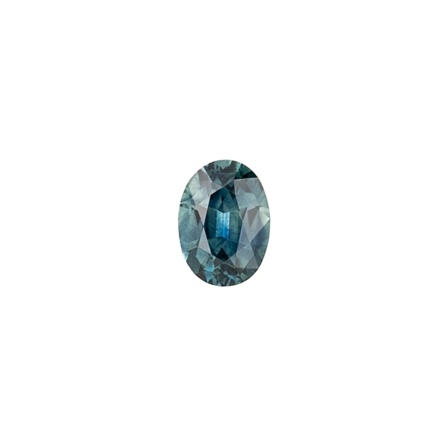 1.01ct Oval Cut Blue Green Montana Sapphire SO592
