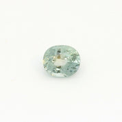 1.94ct Oval Cut Light Blue Green Madagascar Sapphire SO624