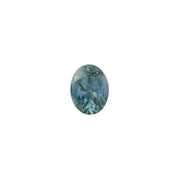 1.38ct Oval Cut Light Blue Green Montana Sapphire SO685