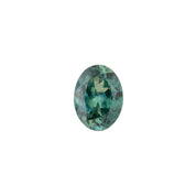 1.52ct Oval Cut Green Montana Sapphire SO698