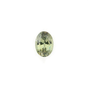 1.02ct Oval Parti Green Yellow Montana Sapphire SO720
