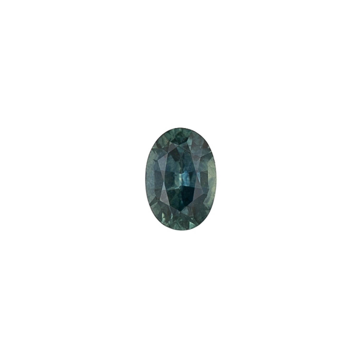 1.08ct Oval Cut Blue Green Montana Sapphire SO737