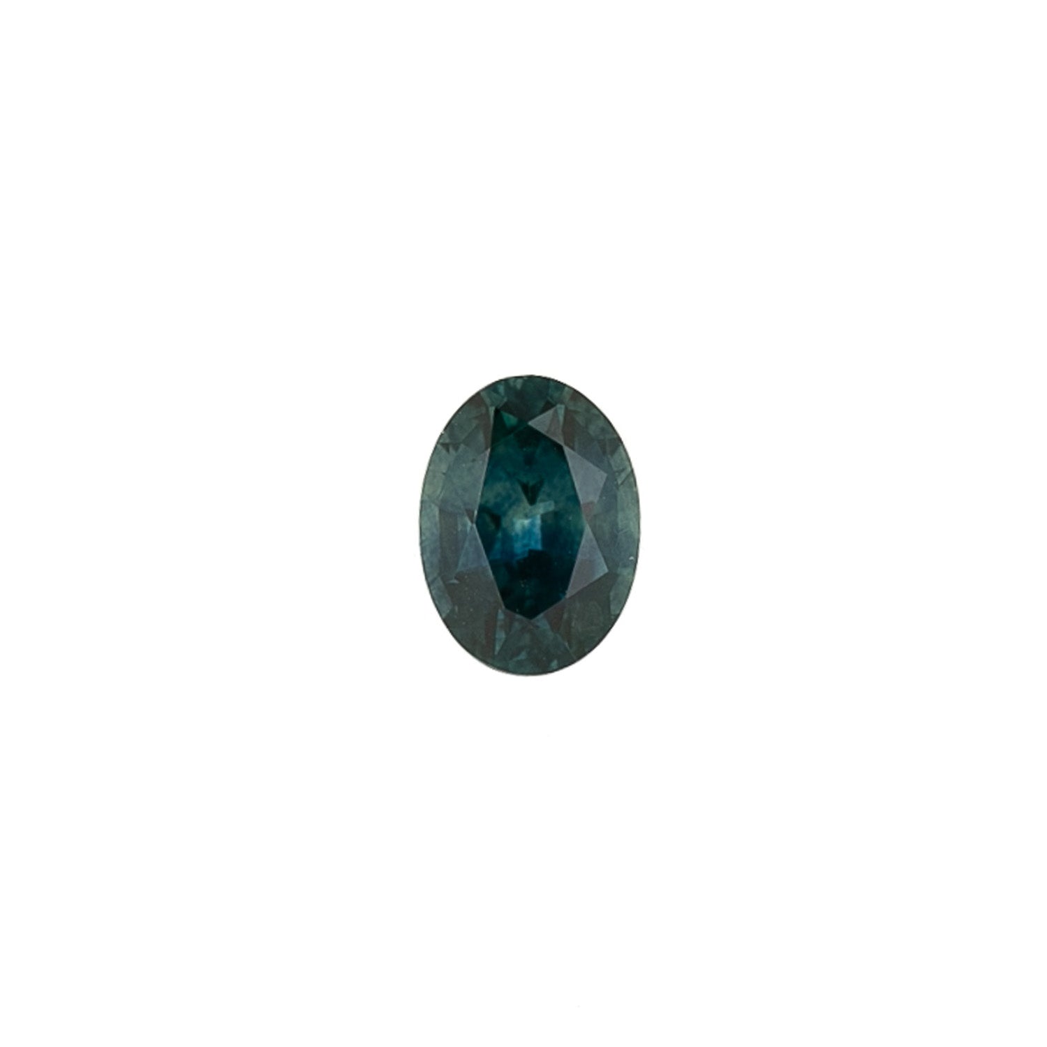 1.02ct Oval Cut Teal Blue Montana Sapphire SO741