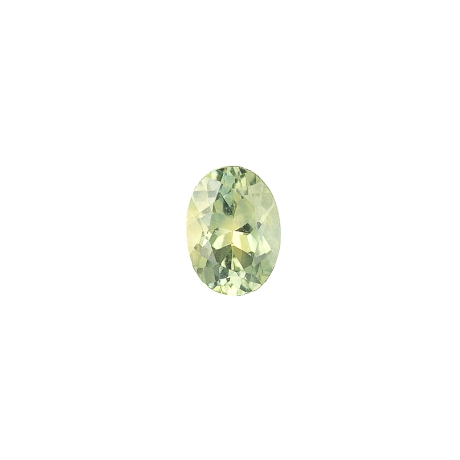 1.18ct Oval Cut Green Montana Sapphire SO744