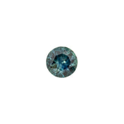 0.95ct Round Cut Teal Blue Montana Sapphire SR335