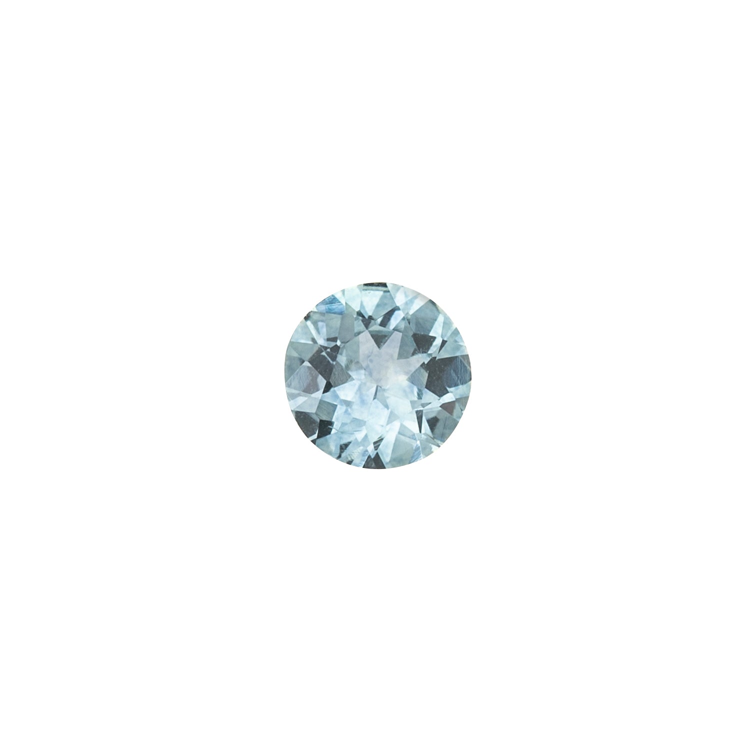 0.98ct Round Cut Blue Montana Sapphire SR336