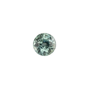 1.33ct Round Cut Light Blue Green Montana Sapphire SR347