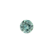 1.02ct Round Cut Light Blue Green Montana Sapphire SR350