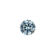 1.45ct Round Cut Light Blue Montana Sapphire SR365