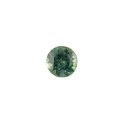 1.06ct Round Cut Green Montana Sapphire SR373