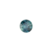 1.05ct Round Cut Parti Blue Green Montana Sapphire SR387