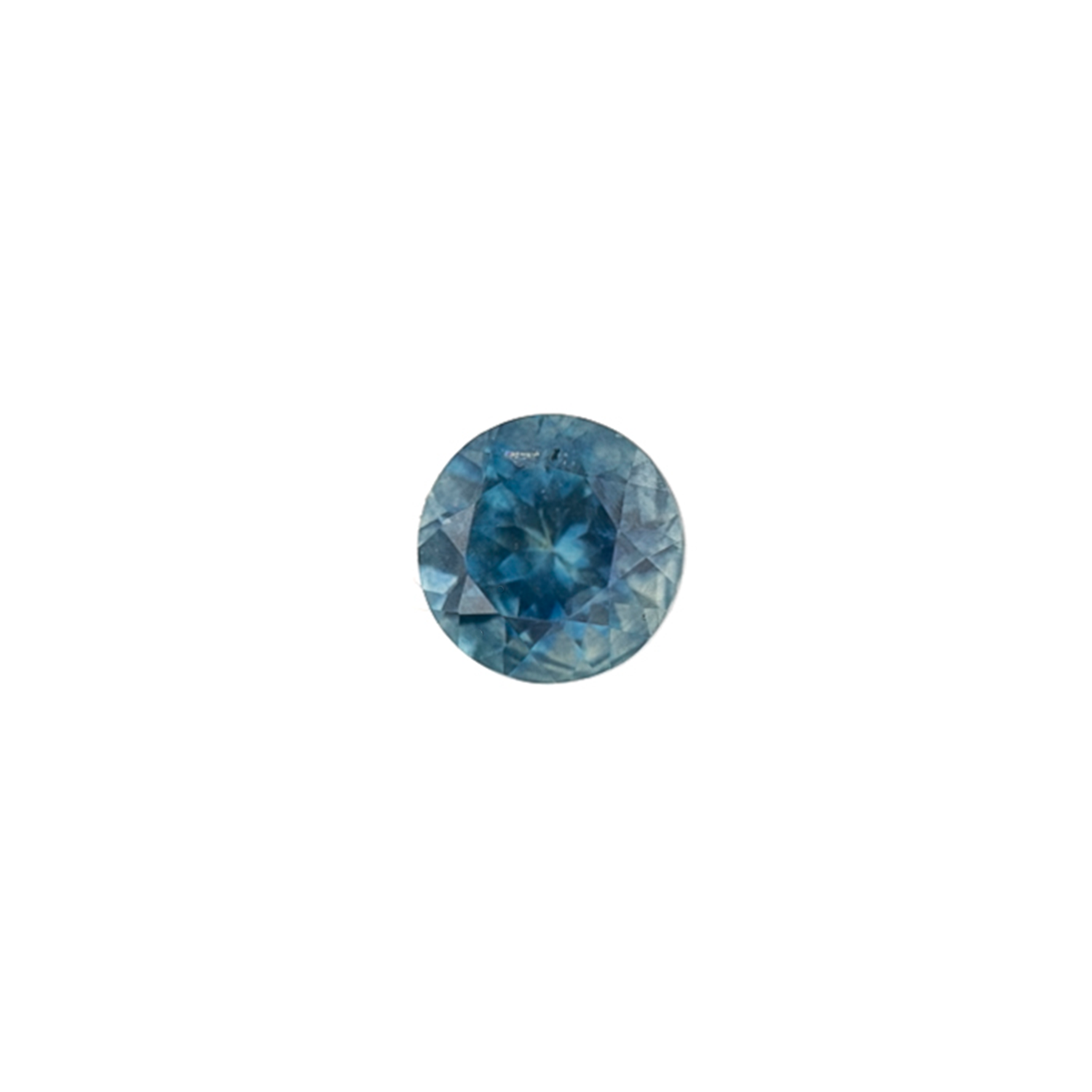 1.17ct Round Cut Blue Montana Sapphire SR392