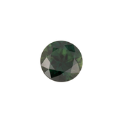 2.26ct Round Cut Peacock Green Queensland Sapphire SR405