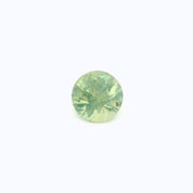 1.25ct Round Cut Green Montana Sapphire SR416