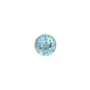 1.01ct Round Cut Light Aqua Blue Montana Sapphire Sapphire SR436