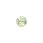 1.15ct Round Cut Light Green Montana Sapphire Sapphire SR459